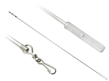 WR-Design 1 Schleuderstab Chromstahl in der Farbe Glasklar, 5 mm Durchmesser, Länge 75 cm