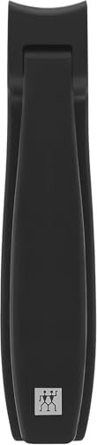 ZWILLING Nagelknipser (Extrastarke Hebelwirkung und erweiterte Griffbreite, scharfe Schneide, hypoallergen), Premium, Schwarz, 90 mm