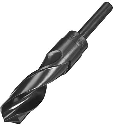 sourcing map Bohrer Spitze HSS 9341 1/2''Direkt Schaft 25mm