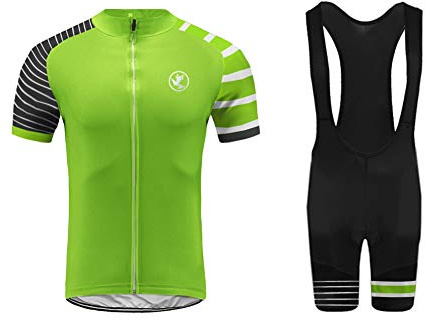 UGLY FROG Rennrad Bike Wear Bici MTB Herren Radtrikot Set Fahrrad Trikot Kurzarm + Radhose mit Sitzpolster Radsport-Anzüge DEHerren16