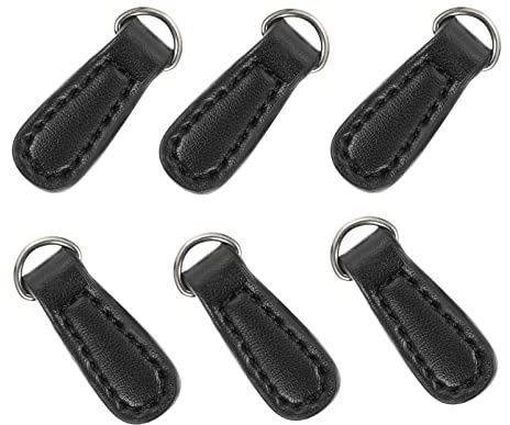 Milisten Reißverschlussköpfe 6 Stück Reißverschluss-Schieber Ersatzteile Für Kleidung Taschen Rucksäcke Und Koffer Zubehör Zur Reparatur Von Reißverschlüssen 1.57 X 0.55 X 0.16 in