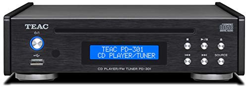 PD-301-X - Lettore CD e radio FM, colore: Nero