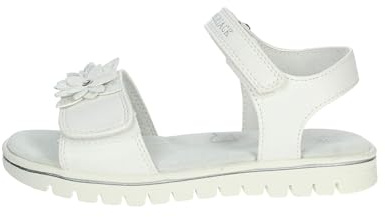 Lumberjack Lara, sandaler för flickor och flickor, vitt silver, 32 EU