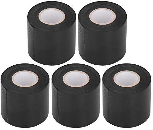 5Pcs 2.4in Width Air Conditioner Pipe Tapes PVC Tube Protective Tapes | Oil Resistant, Duct Wrapping Tape, Appro 14Meter/roll