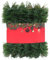 UCLEVER Guirnalda de Navidad Verde - Guirnalda de decoración Artificial Ø 9 cm - Guirnalda de Abeto como Corona de Navidad (3m)