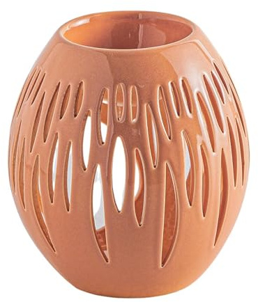 Zen'Aroôme - Bruciatore di profumo in terracotta, aroma profumato, oggetto artigianale alla moda, aromaterapia facile, interno moderno profumato, decorazione regalo minimalista, 45 ml, H 12,5 cm,