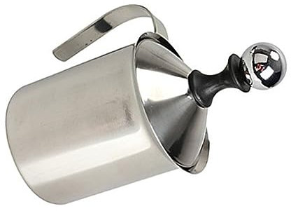 Cabilock Jarra Espumadora De Leche Espumador Eléctrico De Espumador De Leche Inoxidable
