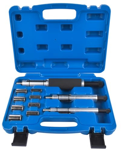 GLOSSY AUTO PARTS Set di Utensili per Il Centraggio della Frizione da 12-20 mm da 11 Pezzi per la Maggior Parte delle Auto e dei Veicoli Commerciali Leggeri