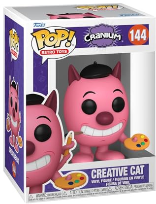 Funko POP! Games: Cranium - Creative Cat | Offizieller Fanartikel und Merch - Vinyl Sammelfigur als Regal Deko - Geschenkidee zum Geburtstag für Fans und Sammler