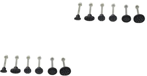 GLEAVI 12stücke Teiliges Dellenreparatur Dent Puller Werkzeug Für Auto-karosserie Saugheber Gasket Gummiteller Für Dellenentfernung Für Motorräder Kühlschränke