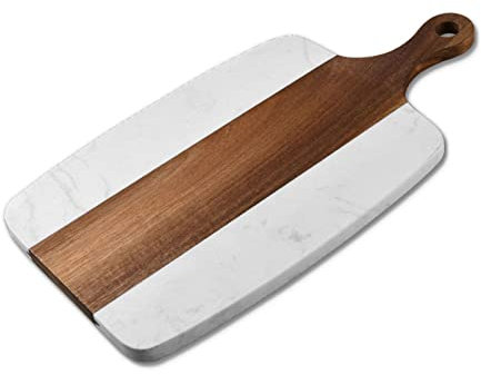 Schneidebrett aus Holz, Marmor, Käsebrett, Steinschneidebrett zum Servieren von Marmor-Schneidebrettern für die Küche