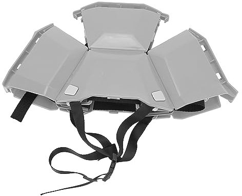 Brilluxa Casco Plegable Gris de Construcción Portátil para Trabajo en Altura y Rescate, Protección de Cabeza de Plástico Resistente