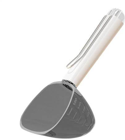 Pelle à nourriture pour chat – Pelle à mesurer portable pour nourriture pour chien | Verre doseur de nourriture pour animaux de compagnie et pelle à nourriture, pelle à nourriture multifonctionnelle