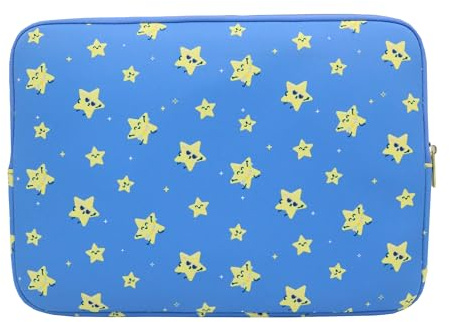 WONDEE Mr Wonderful Funda para Chromebook y Portátil 11.6-12 de Estrellas para Niñas y Mujeres - Maletín/Funda Ordenador Portátil para Chromebook de 11,6 y 12, Mr Wonderful Regalos