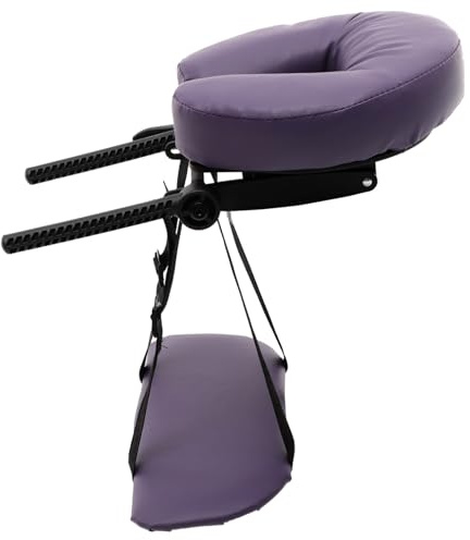 Gatuida Massage KopfstüTze FüR Bett Massagekissen Gesichtskissen Ergonomische KopfstüTzenplattform Mit U-FöRmigem Kissen Und ArmstüTzpad FüR Wellness Spa Massagetisch Anwendungen
