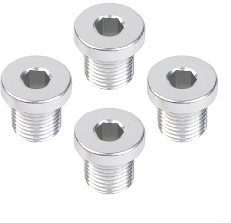 Yhenlovtt 4PCS M10 For Bike Rear Derailleur Hanger Bolts Aluminium Alloy Tail Hook Screws for Bicycle Components and Parts
