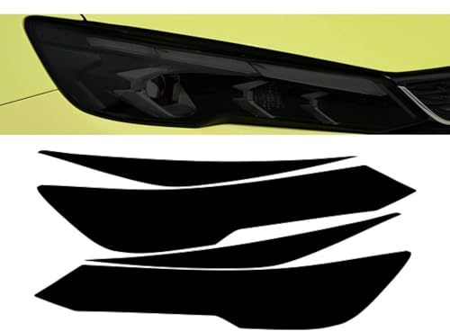 Pellicola Protettiva per fari Auto per Geely Binray Cool 2022,TPU Trasparente Autoadesiva Oscurante Decorazioni Accessori,Black