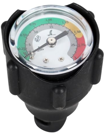 Inflatable Boat Pressure Gauge - High-Precision Air Barometer For Kayak, Raft | Portable Airs SMeasuring Tool & Surfboard Parts, Water Sports Pump Supplies Travel