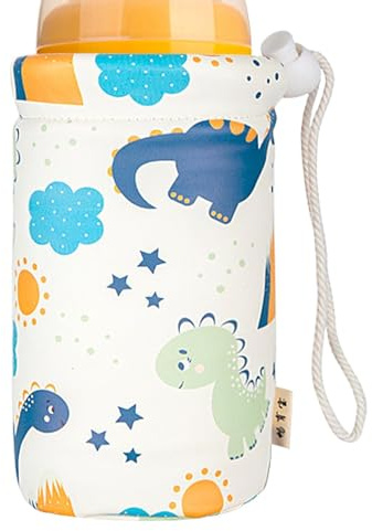 Genérico Bottle Sleeve Cover - 7 cm Nursery Warmer för flaskor, isolerad ärm med polyesterfiberlamm, lätt ren mångsidig passform | Keeps Kids Drinks at Optimal Temperatures, 240 ml, Consulte la