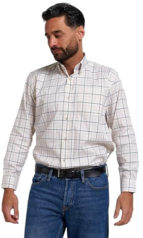 JACK PYKE Countryman Check Shirt Navy Large