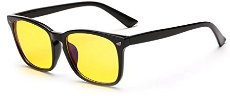 HOUSON Occhiali Anti Luce Blu, Occhiali da Lettura con Protezione Anti Luce Blu Anti fatica e protezione degli occhi contro la luce artificiale, ideale per il sonno