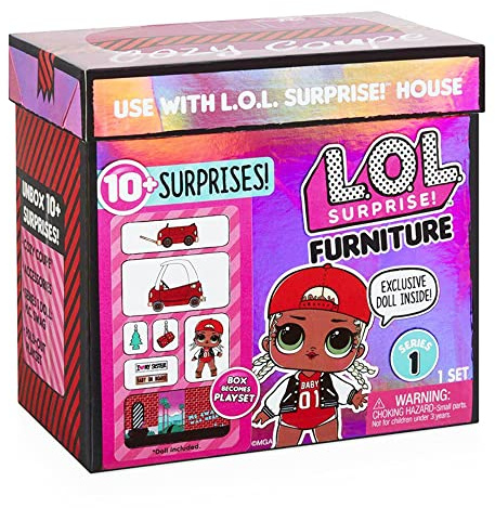 L.O.L. Surprise! 564096E7C Furniture with Cozy Coupe & M.C. Swag -mehrfarbig
