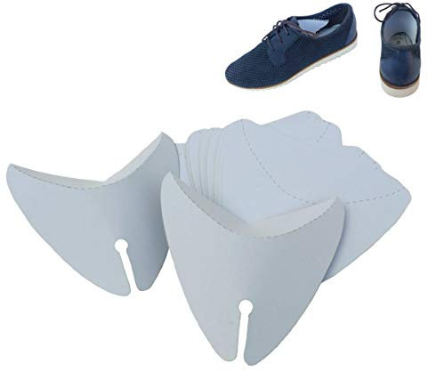 Cardboard Shoe Inserts Tree to keep Shape, Form for Women and Men Shoes/pack of 20 PCS – 10 pairs, White, L