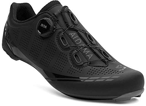 Spiuk Sportline Road C Zapatilla Carretera ALDAMA Carbono, Adultos Unisex, Negro Mate, T. 42