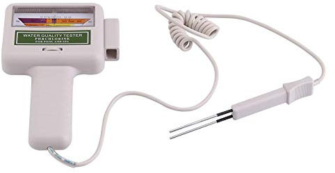 Fdit Tester Digitale pH e Cloro per Piscine e Spa, Misuratore Portatile Qualità Acqua con Schermo, Test Alcalinità Acqua Potabile e Acquario