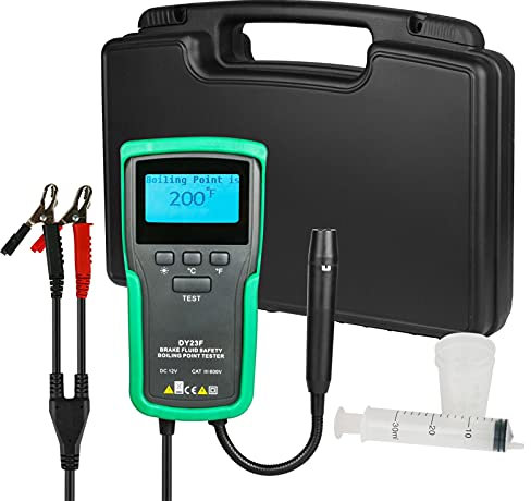 Leistungstests DY23F. Bremsflüssigkeit Siedepunkt Tester Gans Nackensonde 1 2V DC.