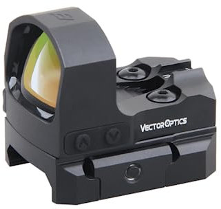 Vector Optics SCRD-62 Frenzy-S 1x17x24 SID Rotpunkt Visier für Sport, Airsoft und Jagd, Luftgewehr, Ziel-Visier, Reflex-Visier, Red-Dot zum zielen