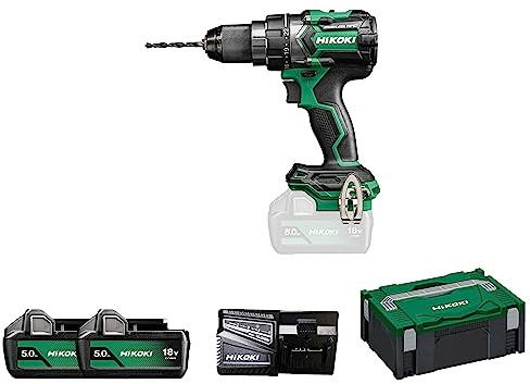 HiKOKI DS18DCWPZ Perceuse-Visseuse 18V Brushless, 140 Nm avec 2x 5,0Ah