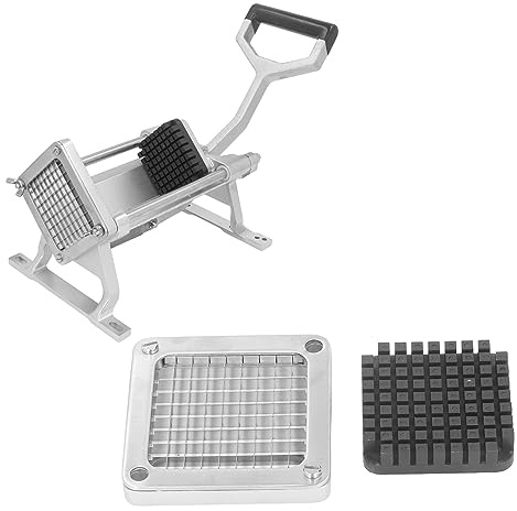 ciciglow Cuchilla de Repuesto para Cortador de Patatas Fritas, Cuchilla de Máquina de Corte Manual de Acero Inoxidable Compatible con Cortador de Patatas Fritas Montado en Mesa (9 mm)