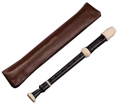 SciAza blockflöte kinder flöte kinder querflöteAcht-Loch-C-Tune, hohe barocke englische und deutsche 8-Loch-Klarinette in zwei Stilrichtungen für Schüler(Color:Baroque)