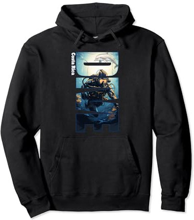 DIVE Costa Rica Scuba Tauchen Schnorcheln Pullover Hoodie