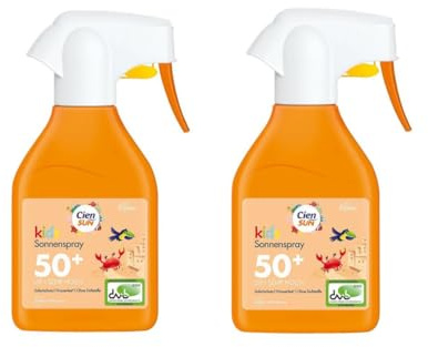 Generic Cien Sun Kids Sonnenspray LSF 50+ 250 ml, UVA + UVB Sofortschutz, Wasserfest, Vegan (3)