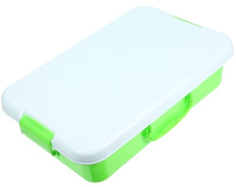 LRXIYODE Caja De Arena Portátil con Tapa Caja De Almacenamiento para Juguetes Arenero para Exteriores Interiores Arenero Pequeño