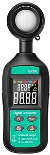 Handheld Light Meter, Luxmeter Digital Light Meter 200K Lux Meter Photometer UV Meter UV Radiometer Handheld Illuminometer Photometer