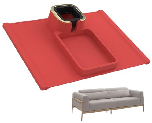 Portavasos para sofá | Porta bebidas y mandos a distancia para sofá – Organizador para reposabrazos, sillón con mando para teléfono, aperitivo, portátil, café – Sillón Loveseat portavasos