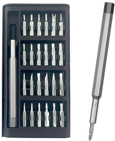 Kit Tournevis De Precision, 24 En 1 Mini Set Outils Portables, Mini Kit Tournevis Precision Pour Téléphone Portable, Pc, Ordinateur Portable, Macbook, Ordinateur, Lunettes