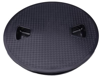 AMSLSIU Piastra del Ponte della Barca con Viti di Montaggio Coperchio del boccaporto motoscafo in plastica Riparazione Coperchio sigillante per Yacht Forniture per Automobili