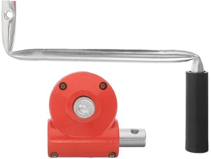 Gogogmee Kit Manovella di Ricambio per Avvolgitore Pellicola per Serra Agricola, Maniglia in Plastica Resistente alle Intemperie, Accessori per Avvolgimento Manuale e Controllo