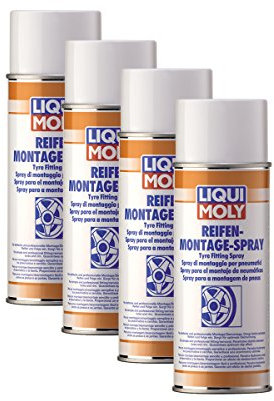 Liqui Moly 4X 1658 Reifen-Montage-Spray MontageSpray Reifen 400ml