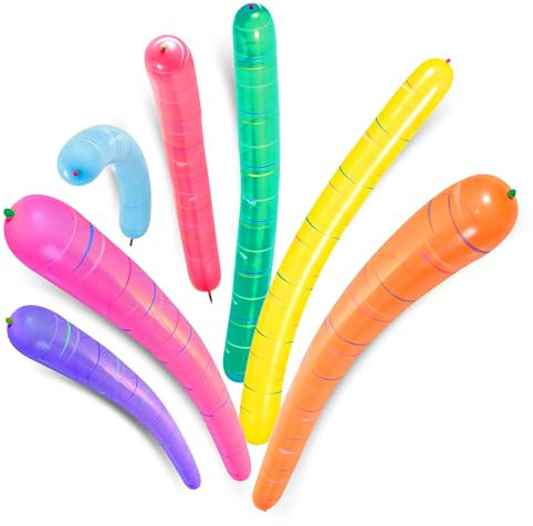 G4GADGET 15 FLYING ROCKET BALLOONS Party Bag Filler Birthday Celebration Kids Goody Loot