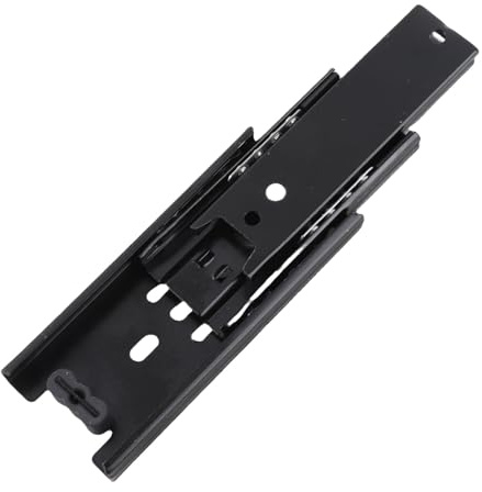 2 Stücke Mini Kurze Schubladenführungen Soft Close Kugellager Schubladenführungen Vollauszug Seitenmontage Schublade Küchenschrank Möbel Führungsschiene Hardware [4 inch]