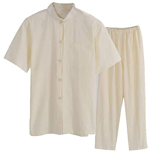 Tai Chi-Kleidung, bedruckt, für Herren, Damen, Jungen, Damen, traditionelle chinesische Kampfkunst, Wing Chun, Boxen, Karate, Leinen, Taekwondo-Kleidung, Geschenk (CL) (C XXLarge)