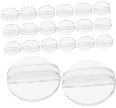 EXCEART 50 Stücke Transparente Kartenhalter Mit Clip Tischnummernhalter Und Platzkartenhalter Für Spielkarten Fotos Oder Etiketten Praktisch Und Stabil