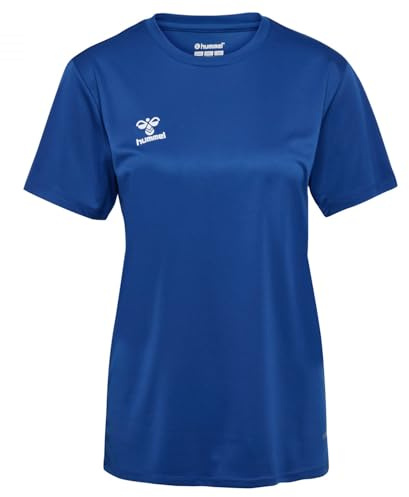 hummel hmlESSENTIAL Jersey S/S Woman, äkta blå, 2XL
