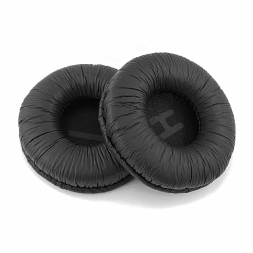 Ersatz-Ohrpolster für JBL Kopfhörer - Ohrpolster Kompatibel mit JBL T500BT T450BT TUNE510BT TUNE520BT JR300BT 310BT Headset, Weiche PU-Leder Memory-Schaum Polster (1 Parr, Schwarz)