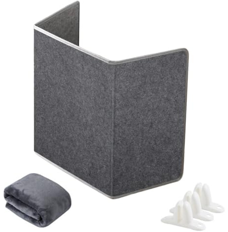 Chauffage d'Appoint Repliable Sous Bureau - Radiateur Rayonnant | Chauffe-Pieds Électrique Température Réglable Arrêt Automatique pour Utilisation en Maison Sous-sol Appartement Chambre